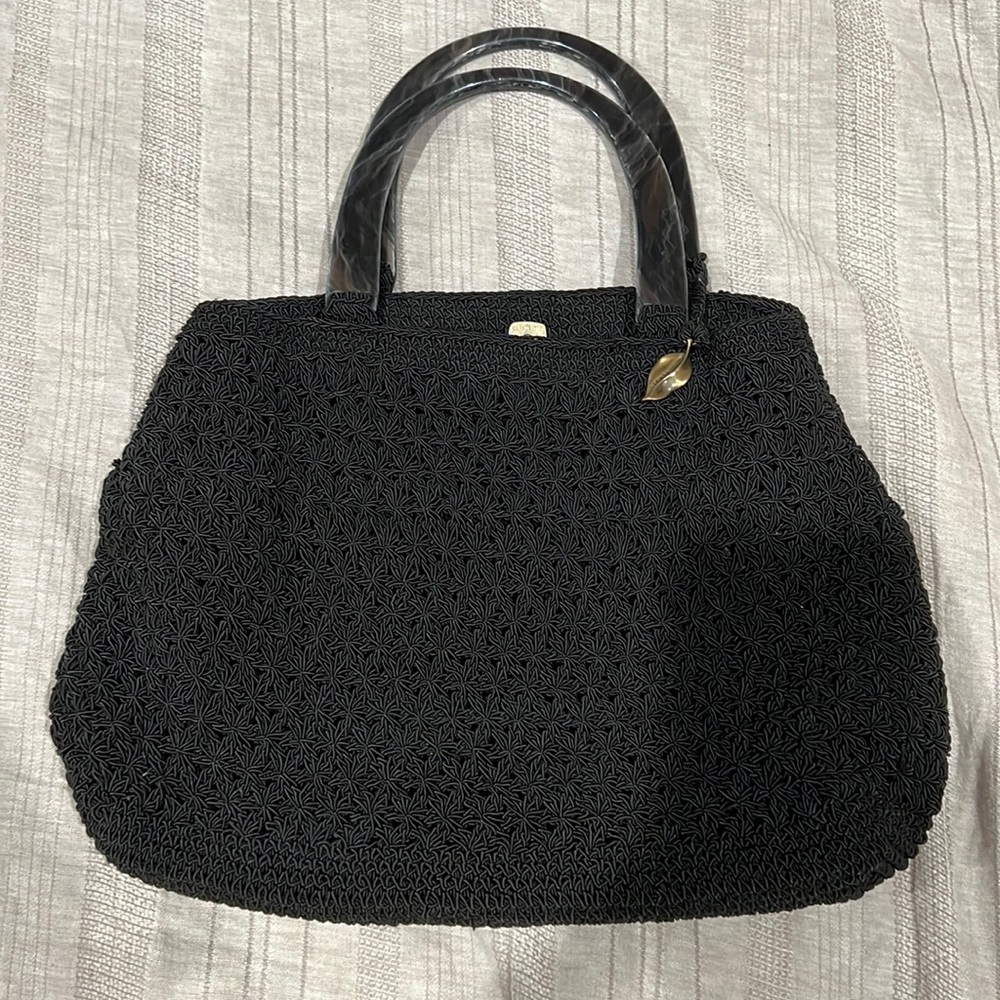 Dana Buchanan vintage knitted handbag